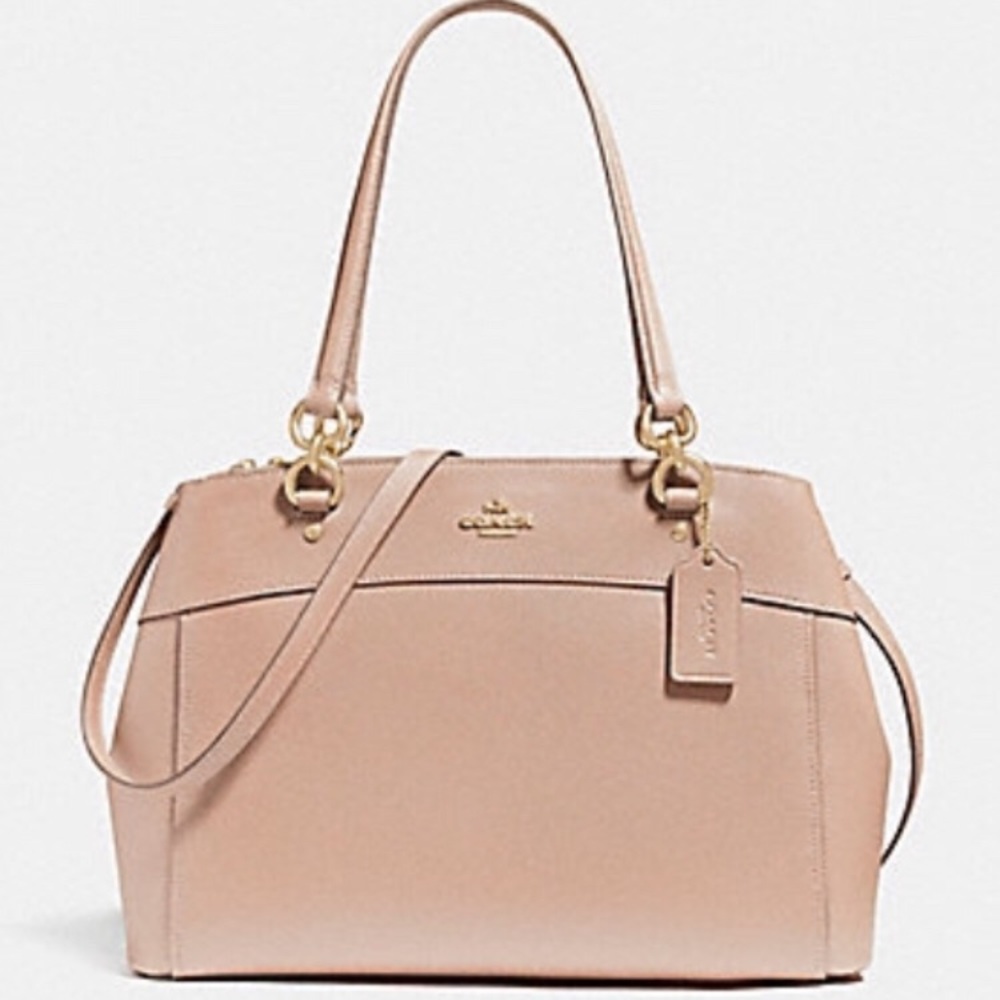 ❌ SOLD ❌ - Coach Brooke Carryall, Nude Pink